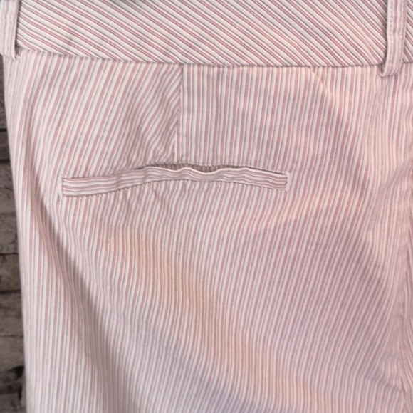 Dockers Pink & White Pinstriped Capris - Picture 7 of 10